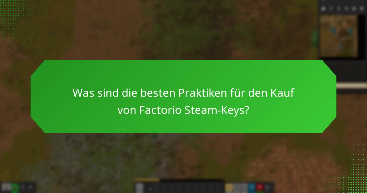 Wie vergleicht man Preise für Factorio Steam-Keys?
