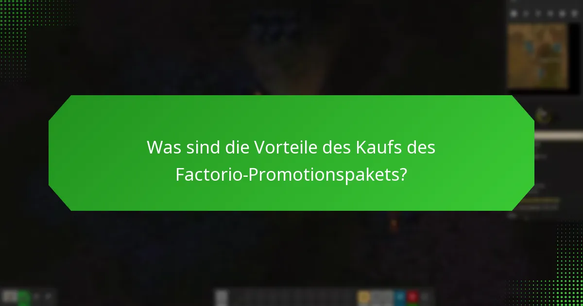 Wie funktionieren Cross-Promotions innerhalb des Factorio-Promotionspakets?
