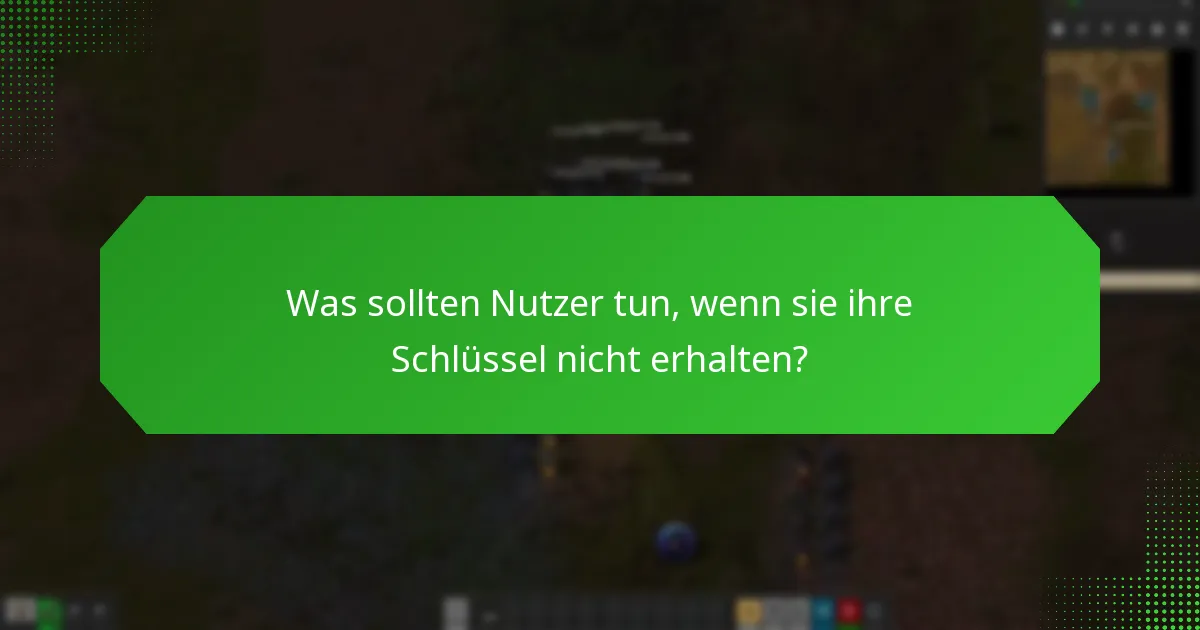 Wann können Unterstützer mit dem Erhalt ihrer Factorio Bonus Keys rechnen?