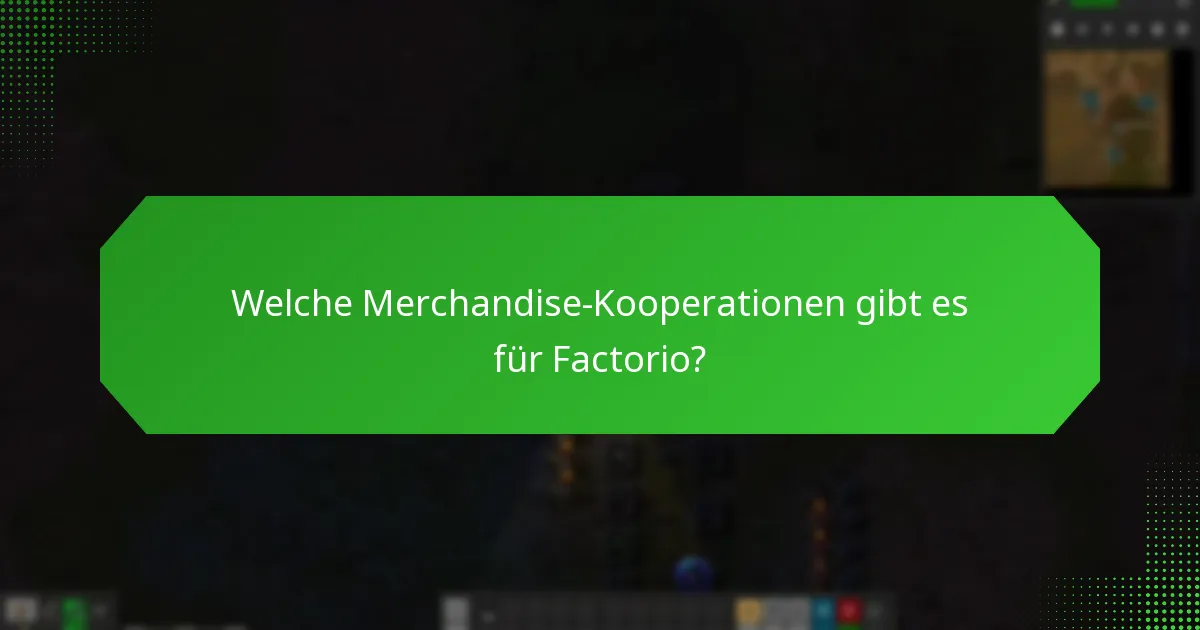 Welche Partnerprodukte verbessern das Factorio-Erlebnis?